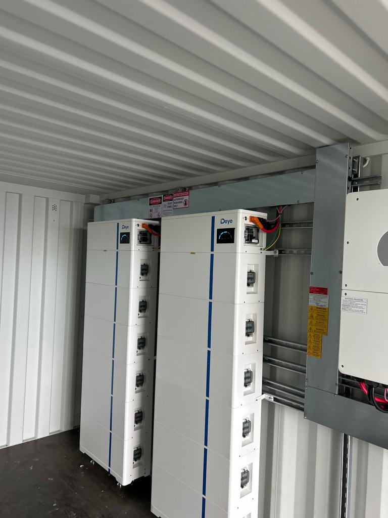 Commercial Solar Grid Installation